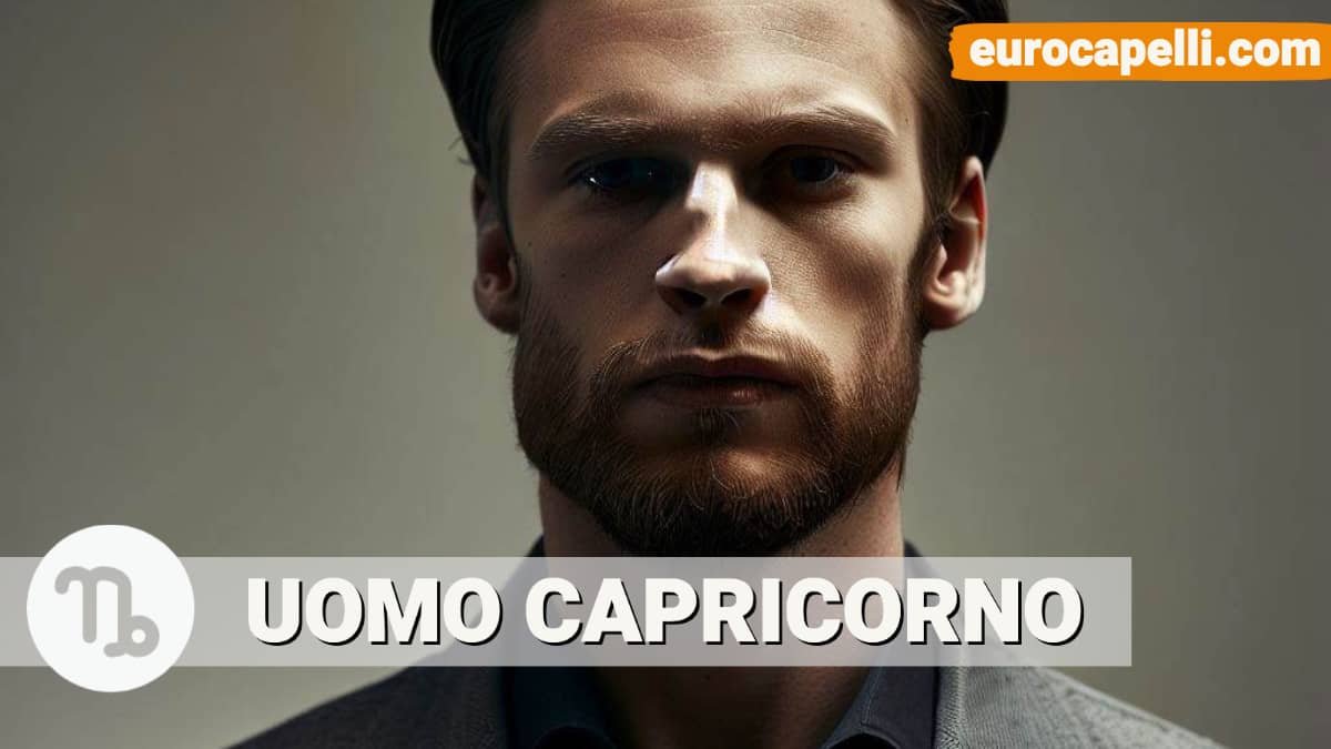 Maglietta Uomo 'Capricorno Su Bergspitze' - 100% Cotone Fruit Of The Loom (shirt84)