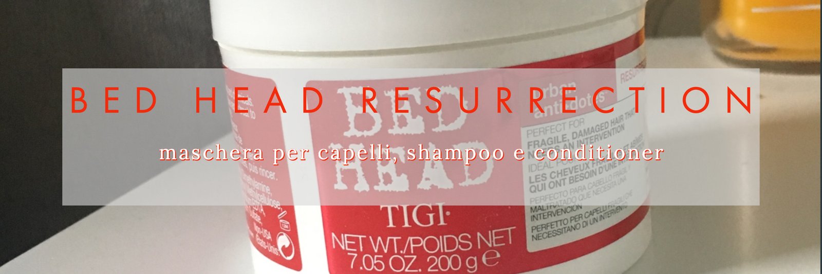 maschera capelli estate resurrection