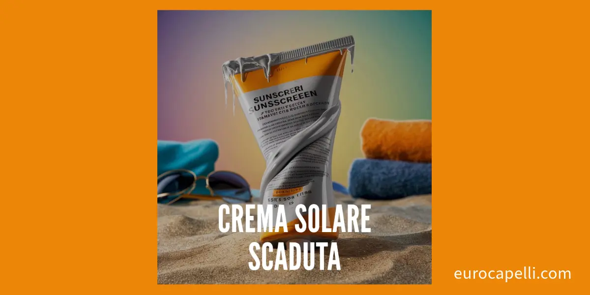 crema solare scaduta effetti