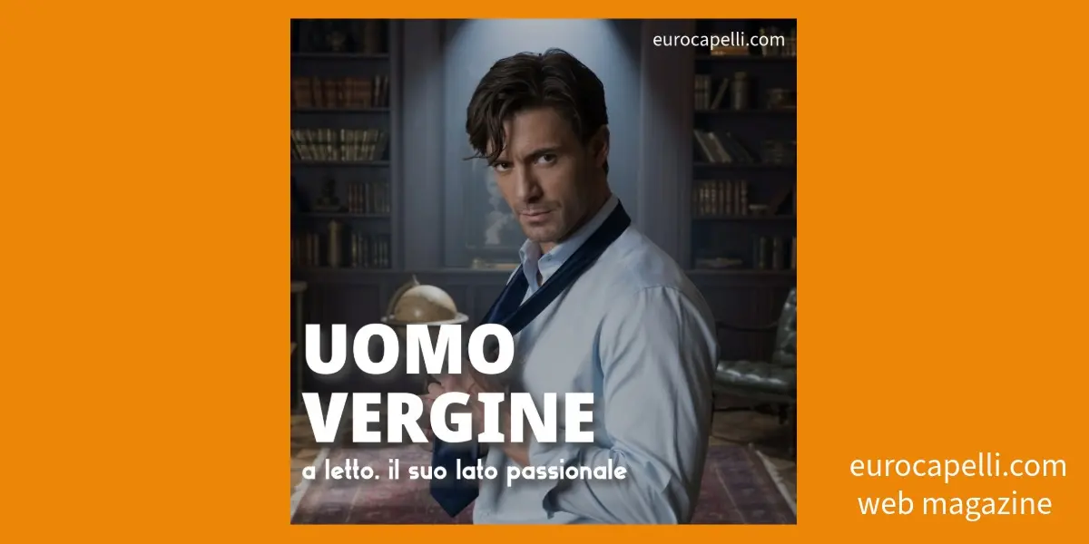 Uomo del segno della vergine a letto