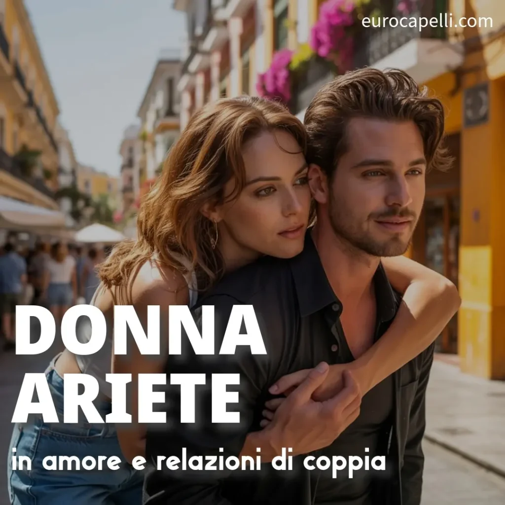 Donna ariete innamorata