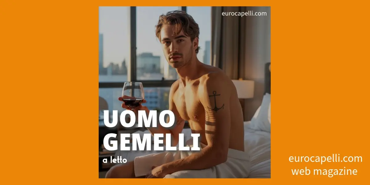 Uomo Gemelli a Letto