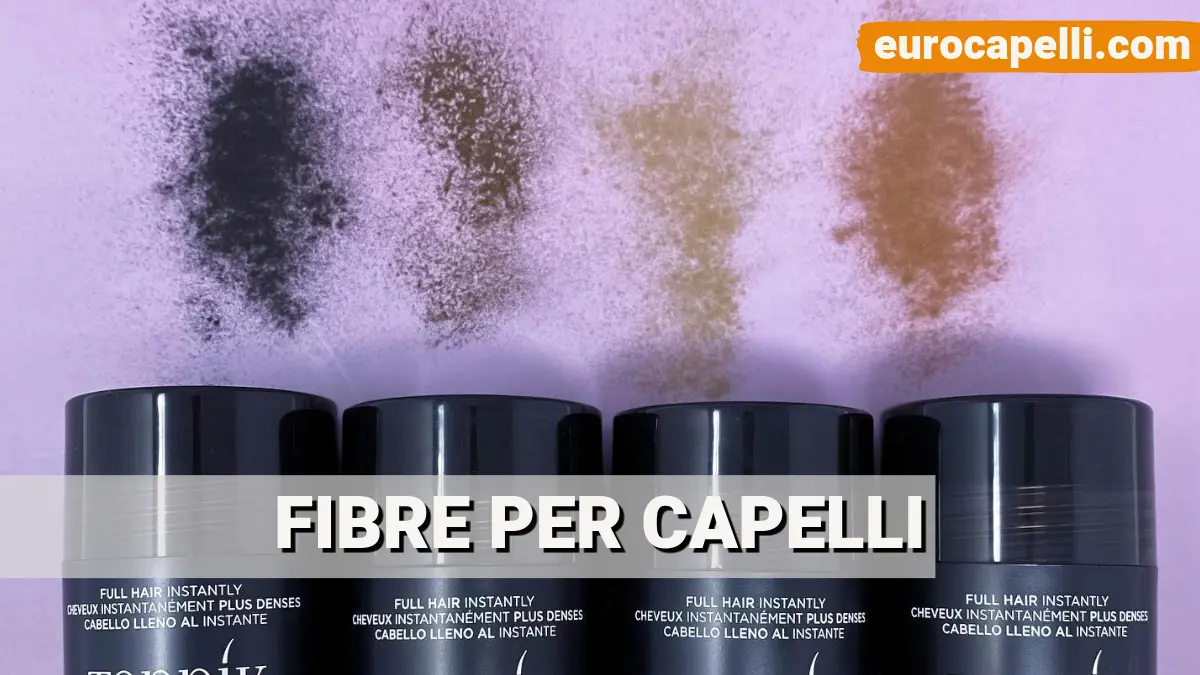 Fibre per capelli con polvere cheratina