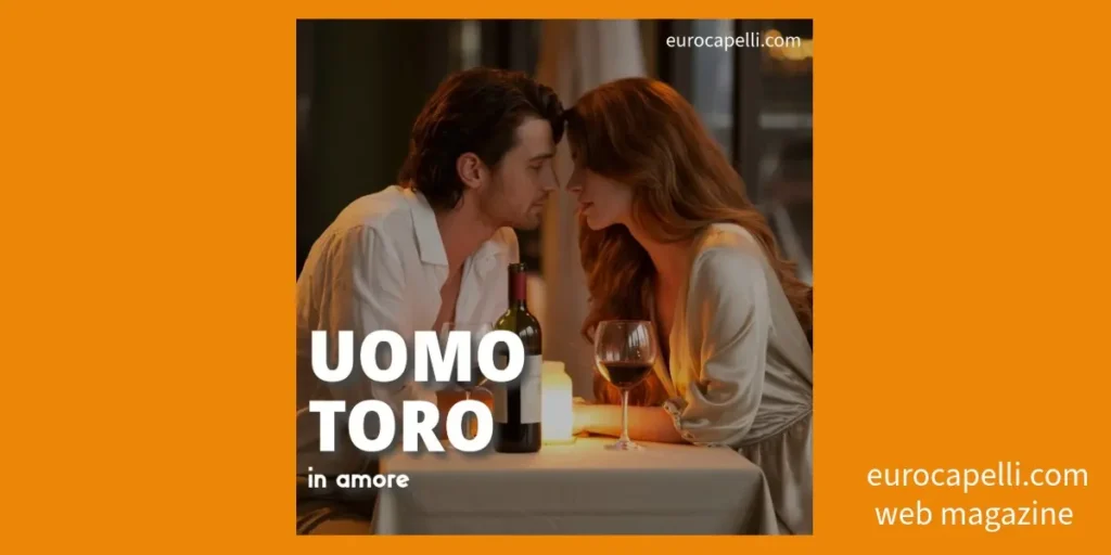 Uomo toro innamorato