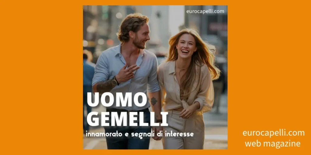 uomo gemelli innamorato scappa